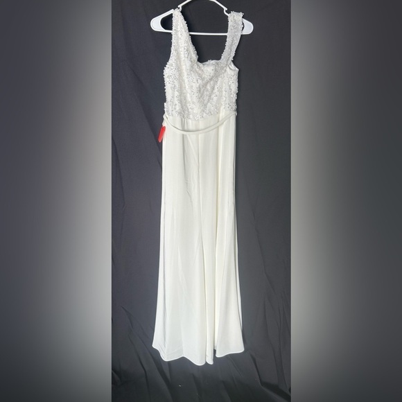 Mac Duggal 11264 NWT EMBELLISHED DROP SHOULDER COLUMN GOWN - Picture 5 of 7